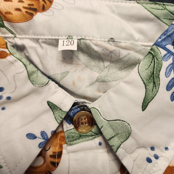 V4 - Cute Boys Safari Top 6 years old - Picture 2 of 4